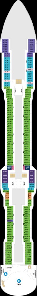 Deck Six – Spectrum of the Seas
