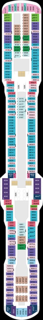 Deck Eight – Spectrum of the Seas
