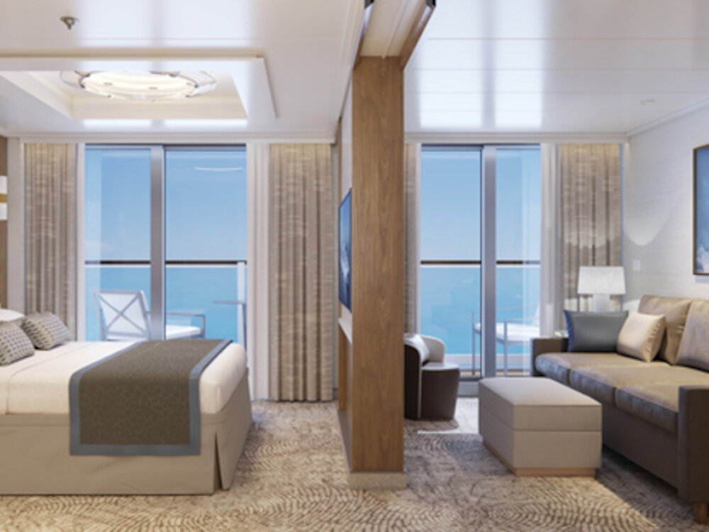 Penthouse Suite mit Balkon