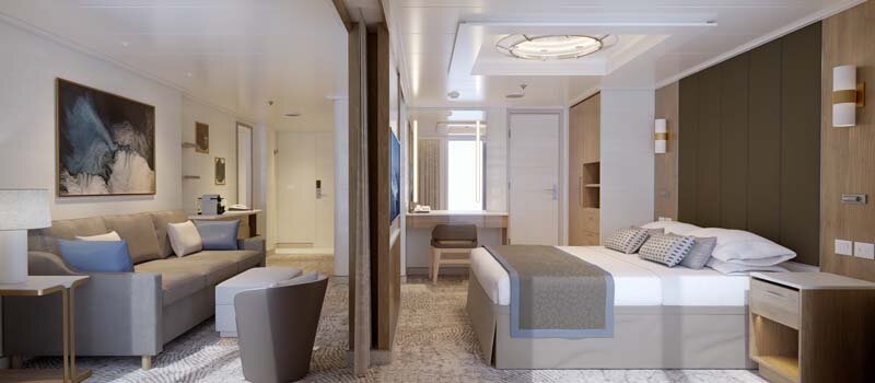 Penthouse Suite mit Balkon