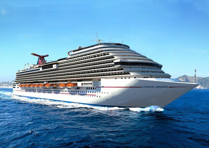 Carnival Breeze — Kreuzfahrtschiff