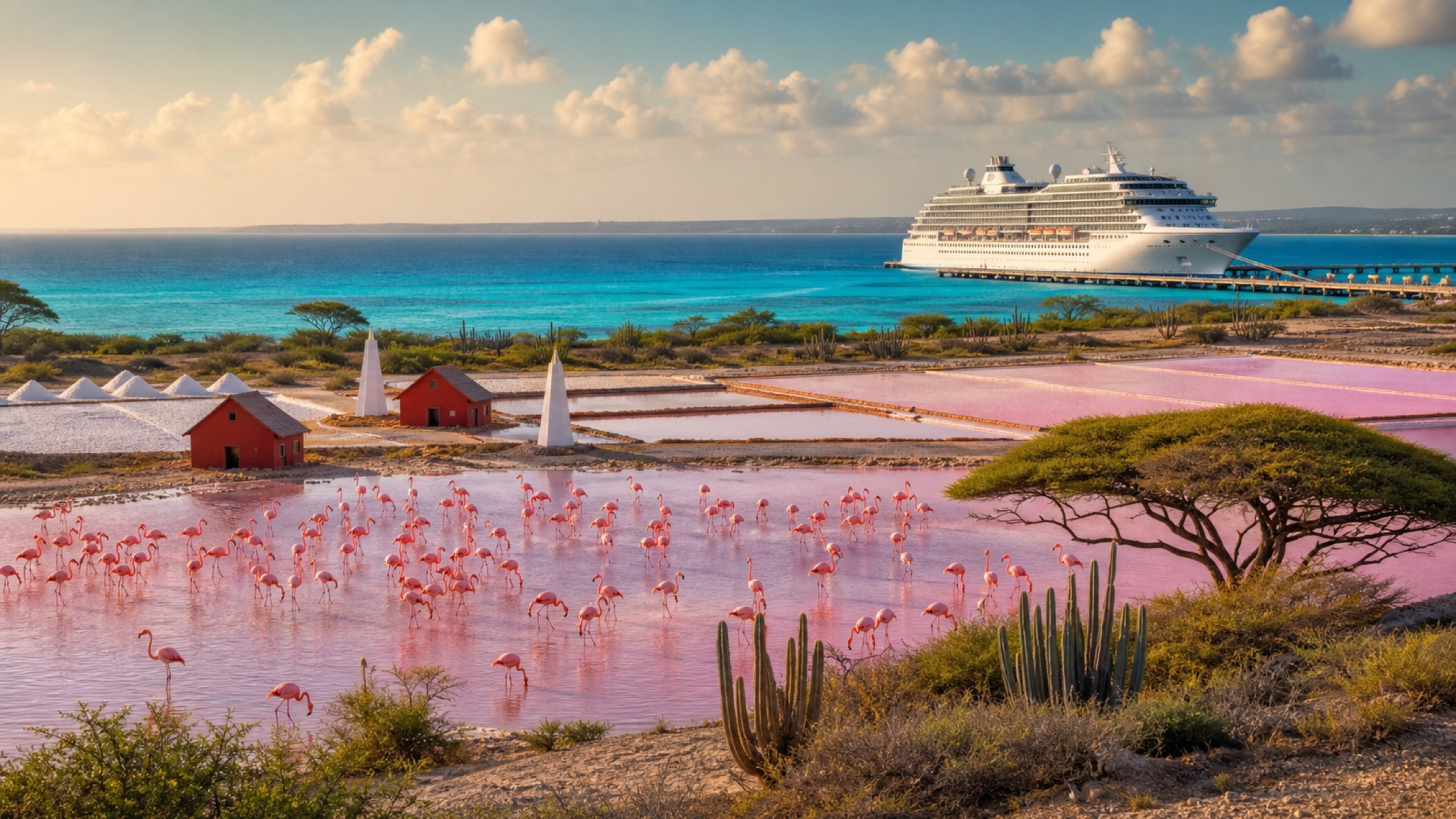 Bonaire Insel — Kreuzfahrthafen