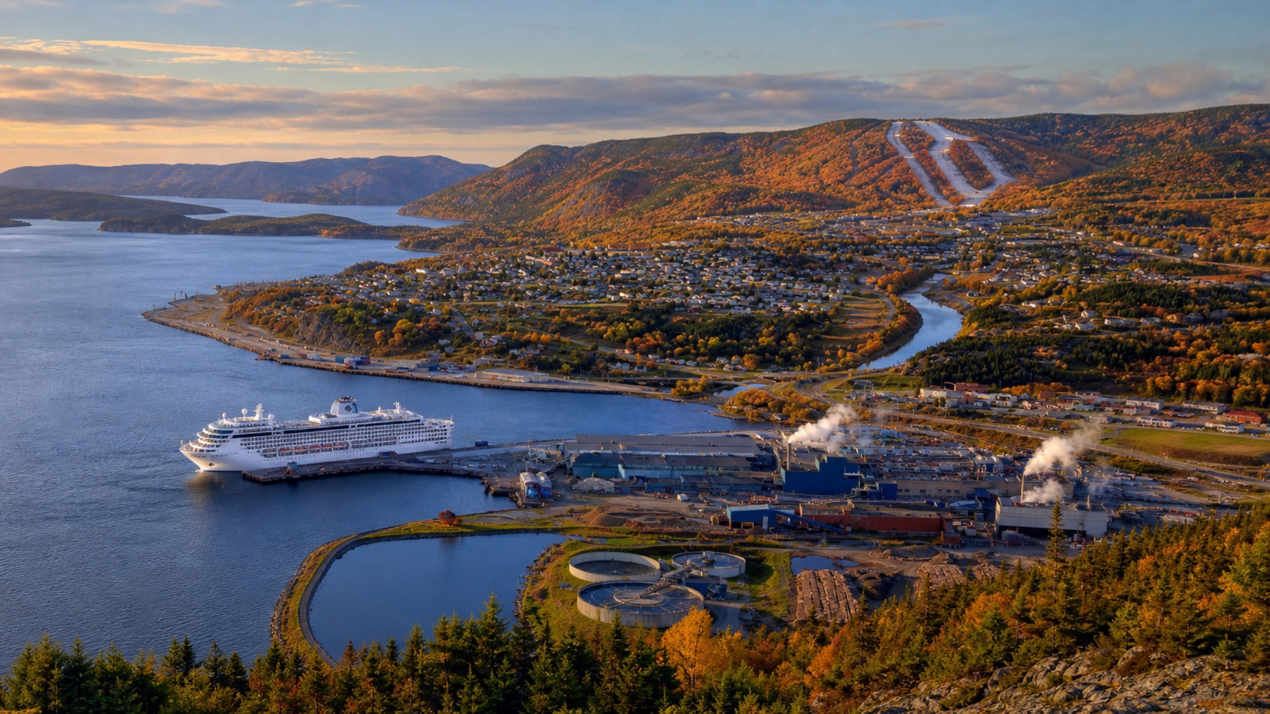 Corner Brook — Kreuzfahrthafen