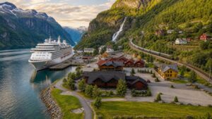 Kreuzfahrthafen Flam