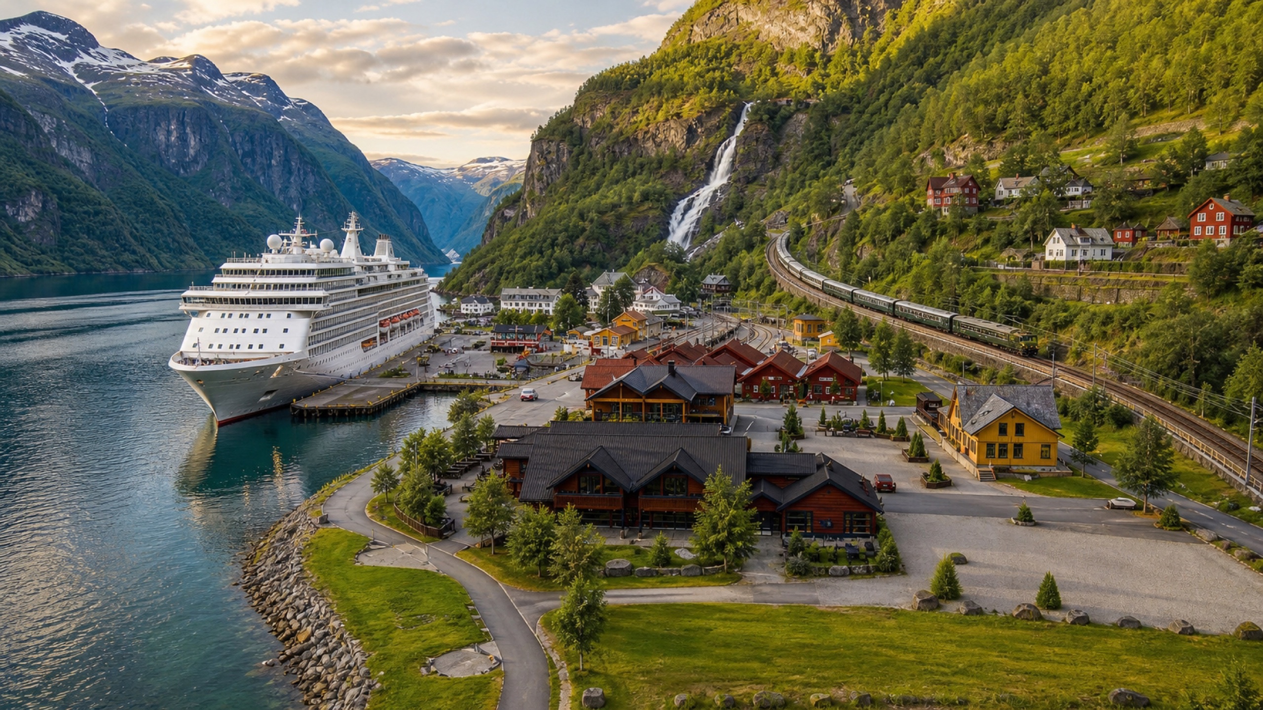 Flam — Kreuzfahrthafen