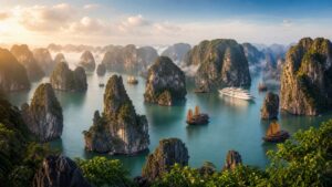 Kreuzfahrthafen Halong-Bucht