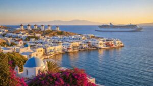 Kreuzfahrthafen Mykonos Insel