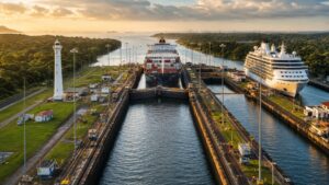 Kreuzfahrthafen Panamakanal