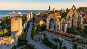 Kreuzfahrthafen Visby