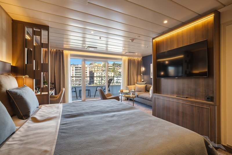 2-Bett-Suite Balkon Lidodeck (buchbar mit 2-4 Pers.) *GOLD*