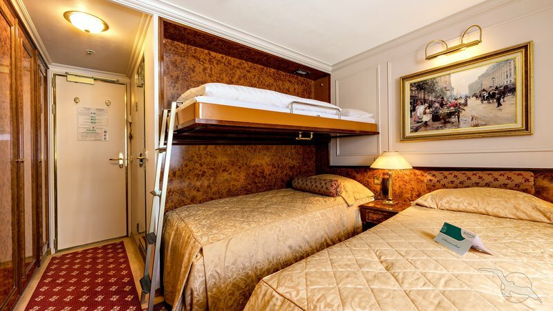 3-Bett außen Kapitäns-Deck