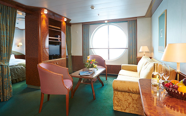 Suite, Zweibett außen, Deck 2