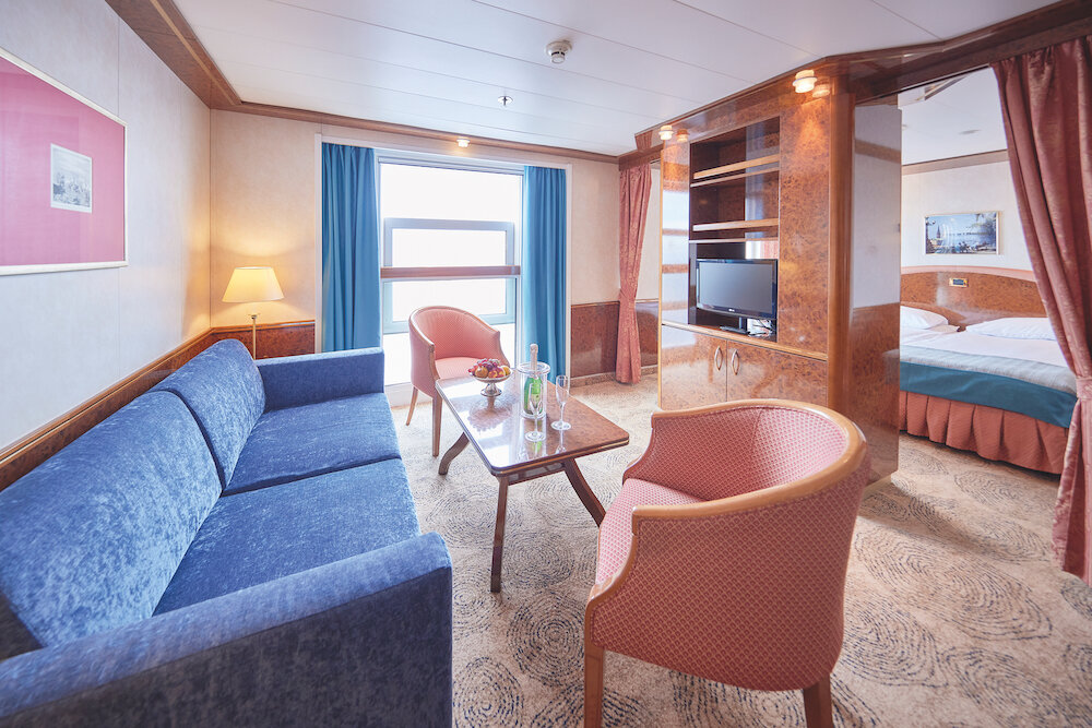 Suite, Zweibett außen, Deck 4 und 5