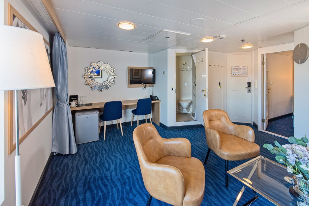 Suite auf dem Oberdeck
