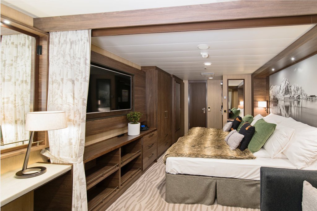 Suite auf dem Oberdeck