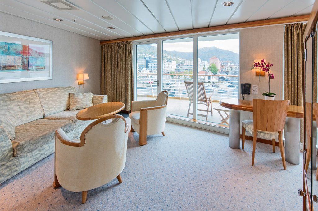 Grand Suite auf dem Oberdeck