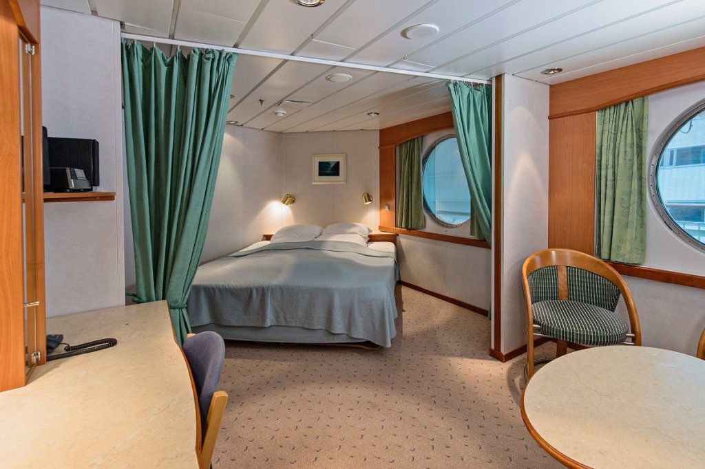 Mini-Suite auf dem Mitteldeck
