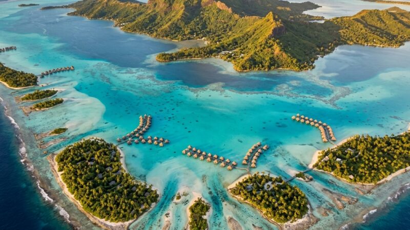 Moorea, Raiatea, Bora Bora