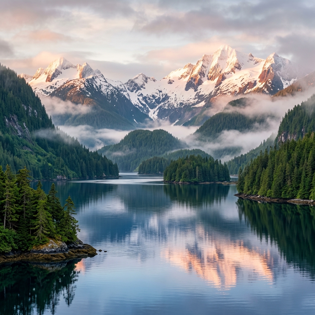 Alaska — Kreuzfahrtroute
