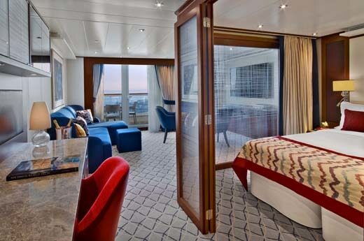 Penthouse Suite mit Balkon
