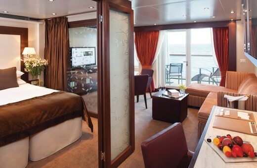 Penthouse Suite mit Balkon