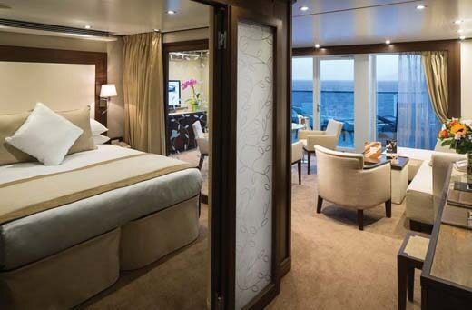 Spa Penthouse-Suite mit Balkon