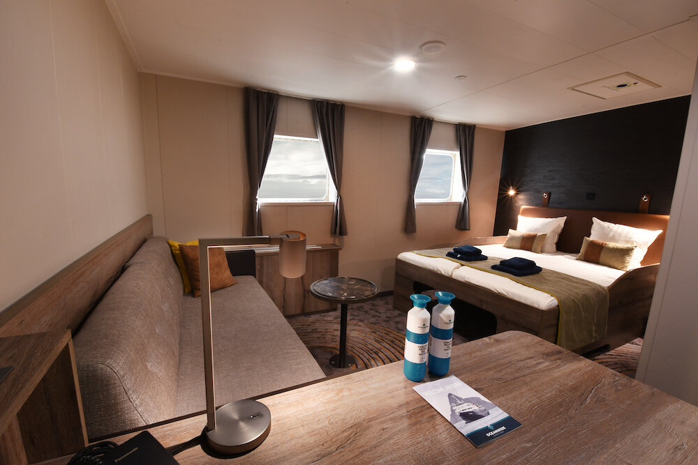 Superior Kabine an Bord der MS Plancius von Oceanwide Expeditions